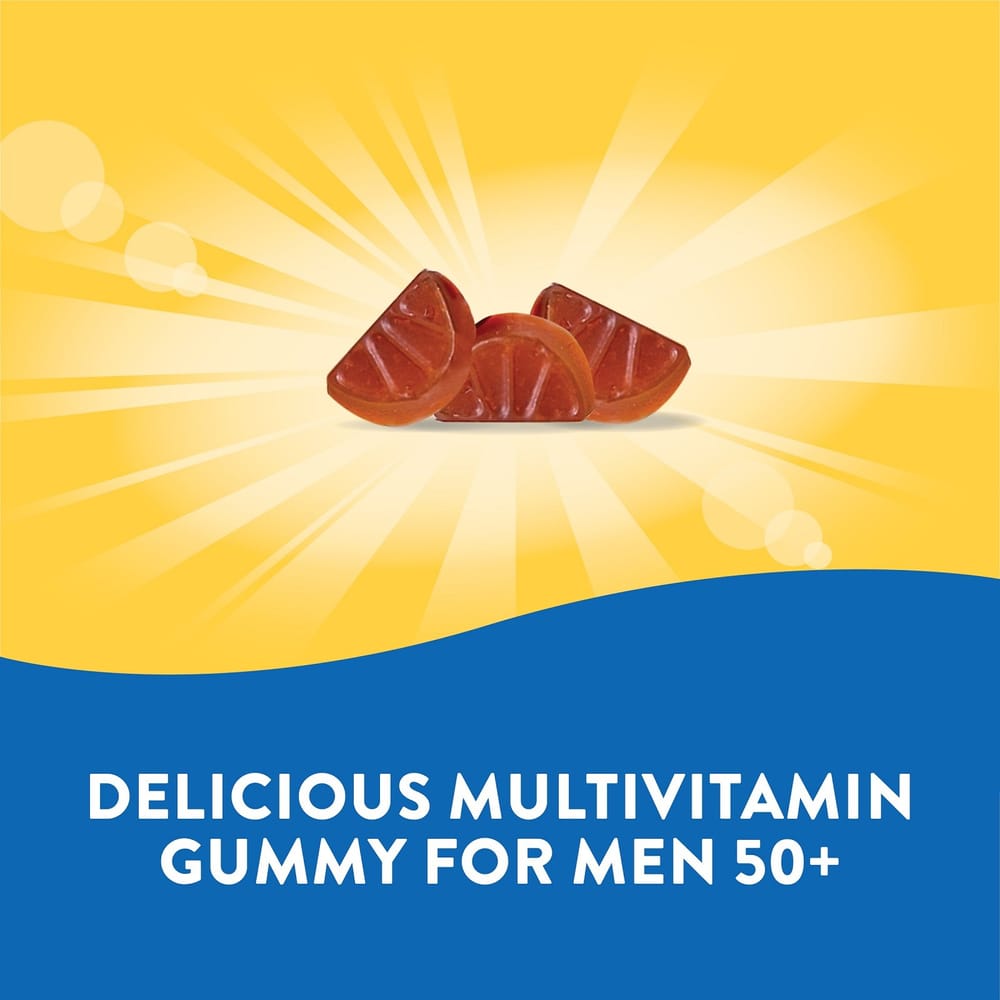 Nature's Way Alive Men's 50+ Multivitamin Gummy 75 Count