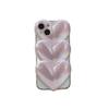 Ins Japan Cute 3d Love Heart Lens Protective Phone Case For Iphone 13 12 11 Pro Max Kawaii Cindy Color Shockproof Soft Cover