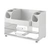 Makeup Organizer with Double Drawers Large Capacity Cosmetic Storage Box Bathroom Countertop Organizer