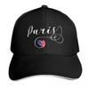 Paris Love Paris Flag Heart Paris Baseball Cap derby hat Kids Hat fishing hat Funny hats Caps Unisex Womens