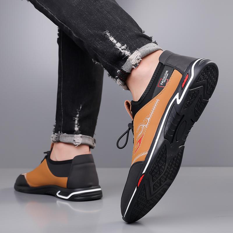 Men'S Shoes High Quality Casual Shoes Classic Men Sneaker Soft Comfort Driving Shoes Slip-On Walking Shoes