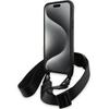 Bmw Bmhcp15S23Psvtk Iphone 15 / 14 / 13 Czarny/Black Hardcase M Edition Carbon Tricolor Lines & Strap