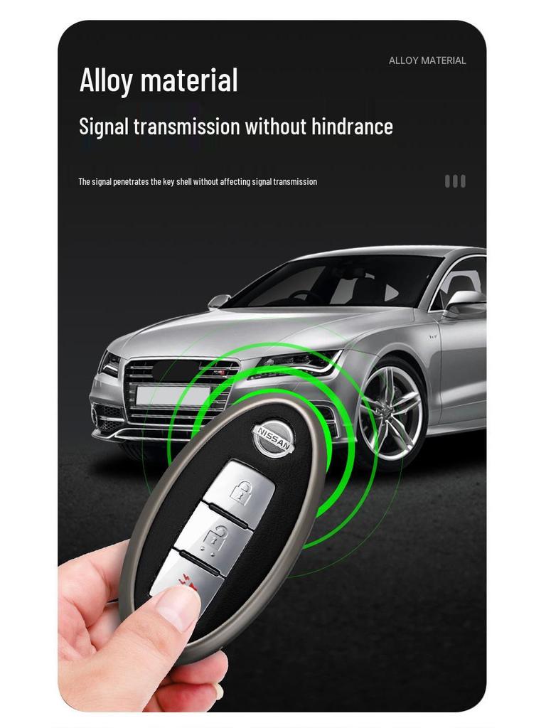 Nissan Key Covers: Fits Sylphy, Teana, Qashqai, X-Trail (14th Gen), Classic Tiida, Kicks, Murano