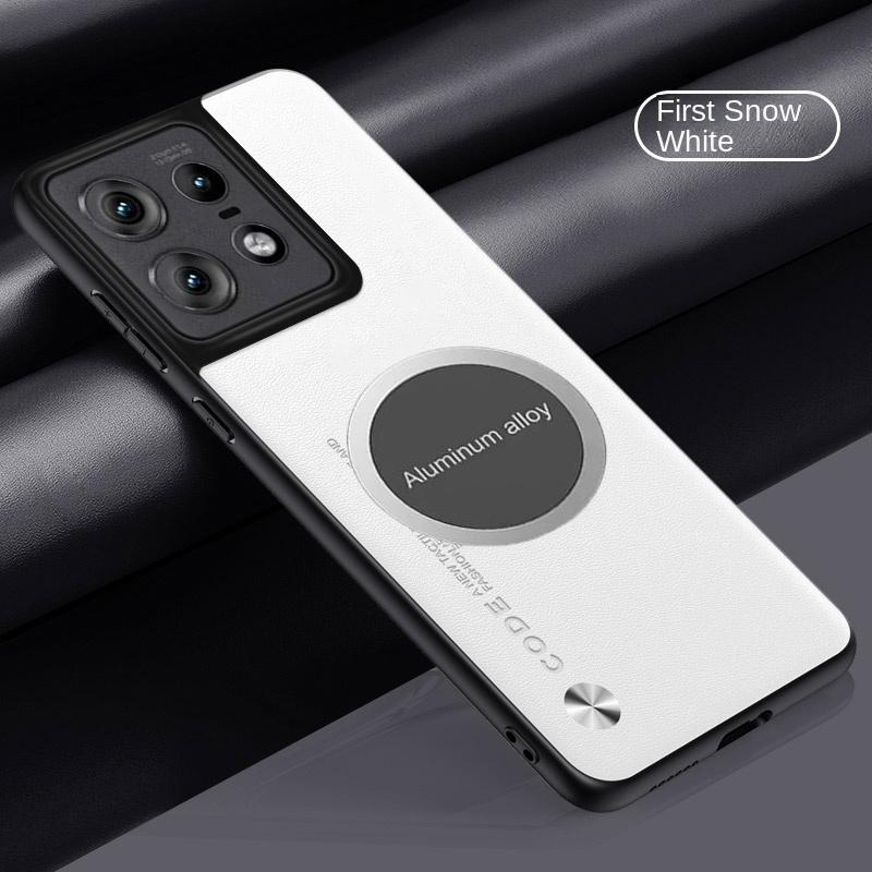 For Motorola Moto Edge 50 Neo Case Soft Vegan Leather Magnetic Protective Back Cover Case For Moto Edge 50Pro Ultra Fusion Shell