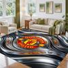 Manchester United Design Kristall Samt Teppich Weiche Dekorative Matte für Schlafzimmer Eingang