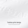 Mark Fairwhale Men's Embossed Print Round Neck Short Sleeve T-shirt
