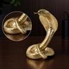 Harzstatue Goldfarben Reflektierend für Eingangsbereich, Büro
