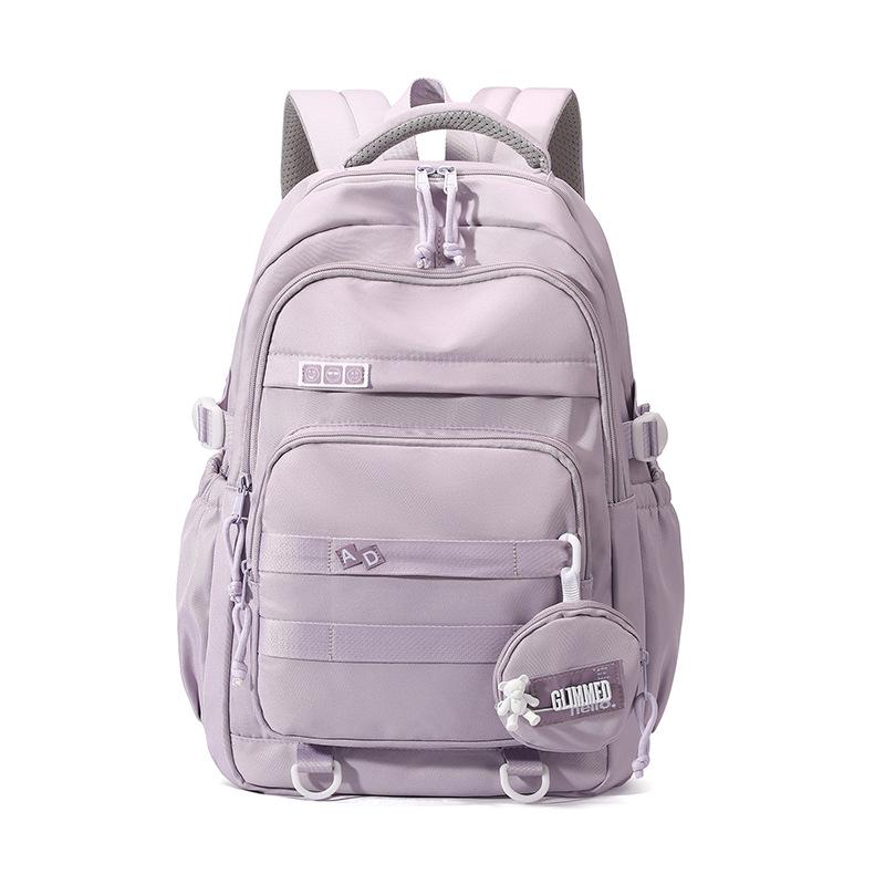 Middle School Bags for Girls High School Simple Backpack Teenage Girls Lightweight Backpack Large Capacity Book Bag