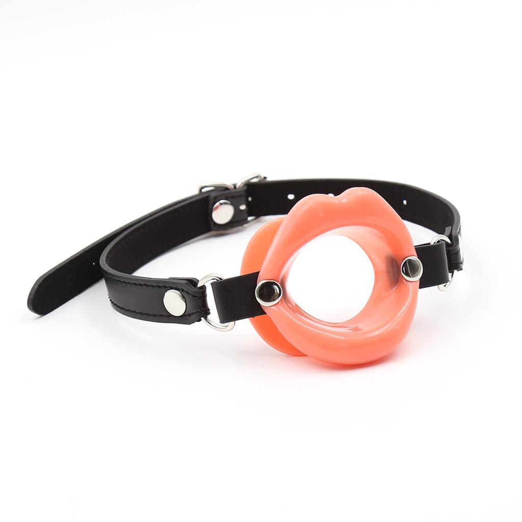 Sex Slave Silicone Lips O Ring Open Mouth Gag Oral Fetish Bdsm Bondage Restraints Erotic Toy Sex Toy for Couples Toys