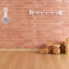 Silent Waterproof Bathroom Wall Clock with Suction Mount Modern Minimalist Design for Shower Room Or Kitchen Moisture Resistant