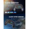 Wireless Controller for Switch OLED/Lite Console Pro Gamepad with 1000Mah Battery Programmable Turbo Function