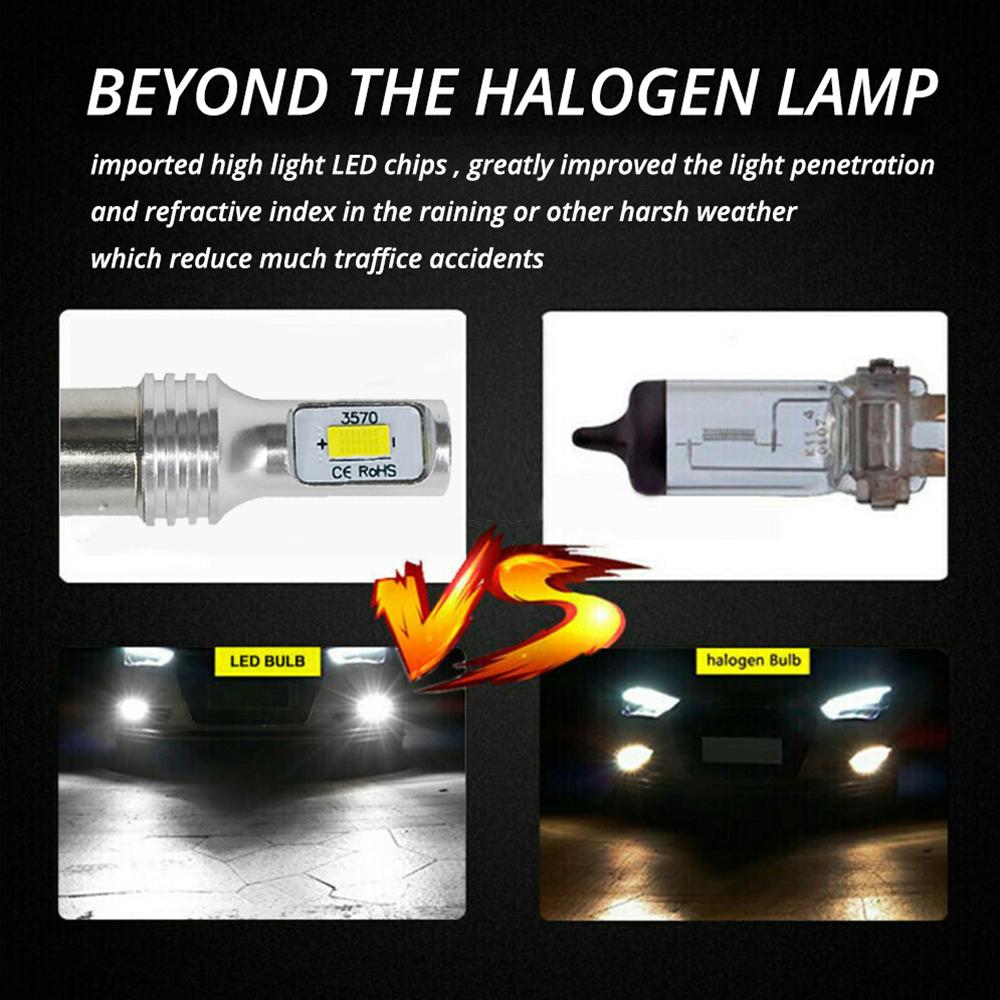 Signallampa 1156 Ba15s P21w Bau15s Py21w LED-lampor CSP 3570 SMD 1157 Bay15d P21/5w Bil Blinkers Bromslampa DC 12v