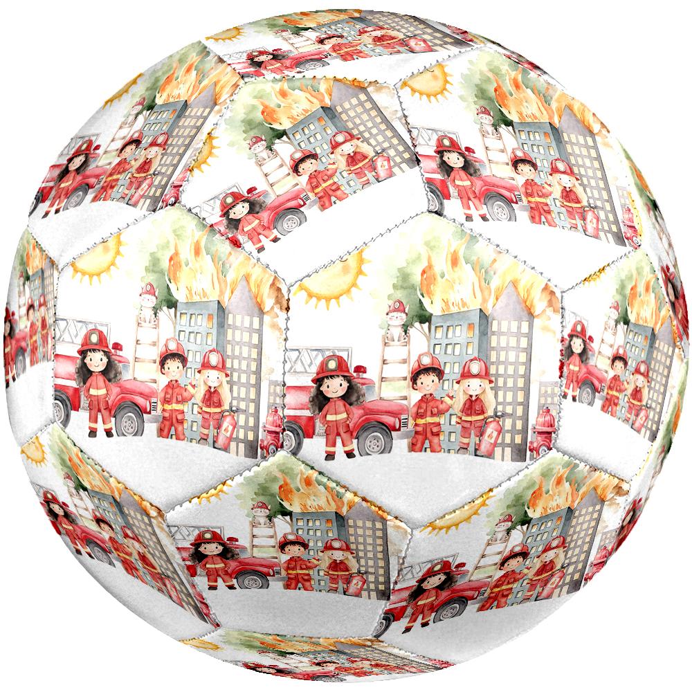 Firefighters Theme Size 5 Soccer Ball, Suitable for Both Indoor and Outdoor Matches, a Gift Suitable for Everyone.