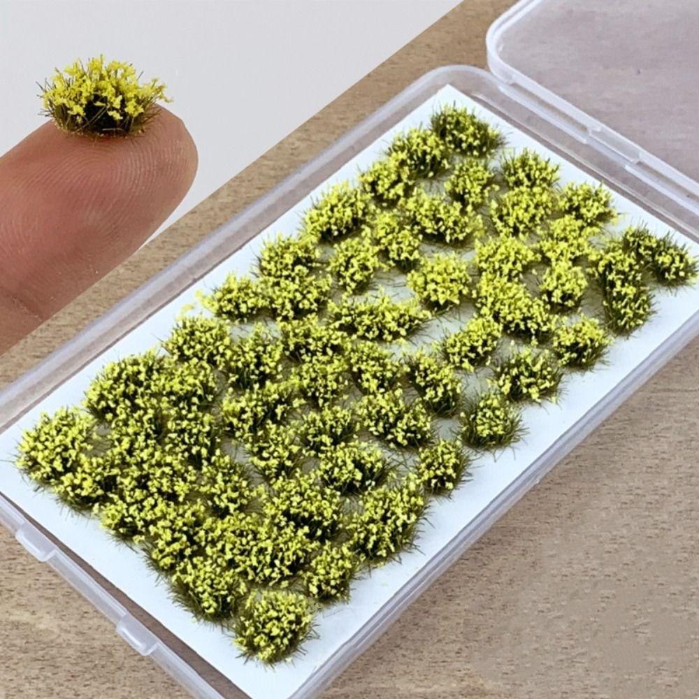 DIY Building Miniature Flower Cluster Plant Materials Static Flower Model Sand Table