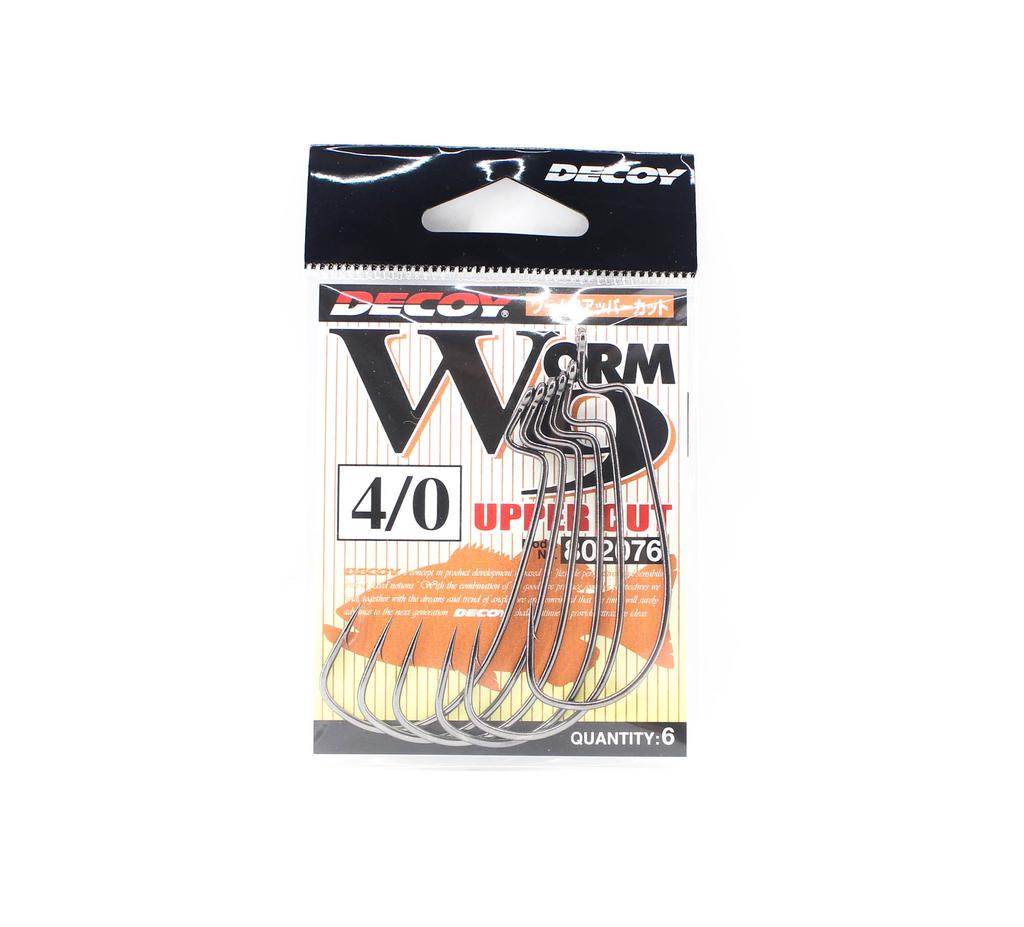 Decoy Worm 9 Upper Cut Worm Hooks Size 4/0 (2076)