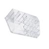 Clear Nail Polish Organizer Acrylic Display Stand Plastic Cosmetic Holder For Makeup Brush Storage Solution