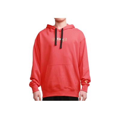 Printed Sports Pullover Hoodie Men Hoodies Red 531299-23