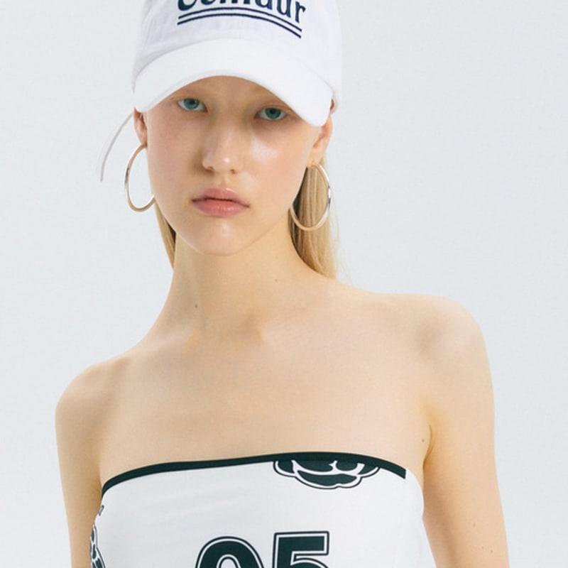 CENTAUR.KR CENTAUR BALL CAP_WHITE