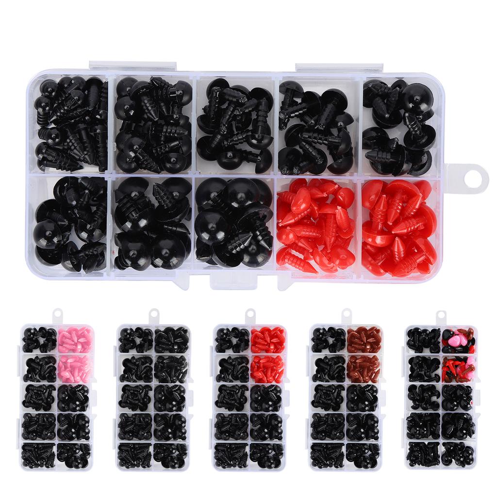 Plastic Eyes Noses with Washers Plush Doll Teddy Bear Stuffed Animals Toy DIY Accessories