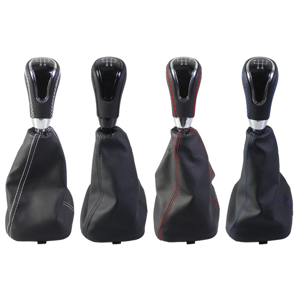 5 Speed 12mm Manual Gear Shift Knob With Cover For Lada For VAZ For 2113 2114 2115 Stitched Handball Leggings Boot Covers