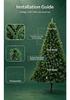 PVC Encrypted Christmas Tree with Pointed Top for Mall and Hotel Decorations