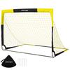 5 X 3.5ft Pop Up Football Goal with Carry Bag, Easy Setup
