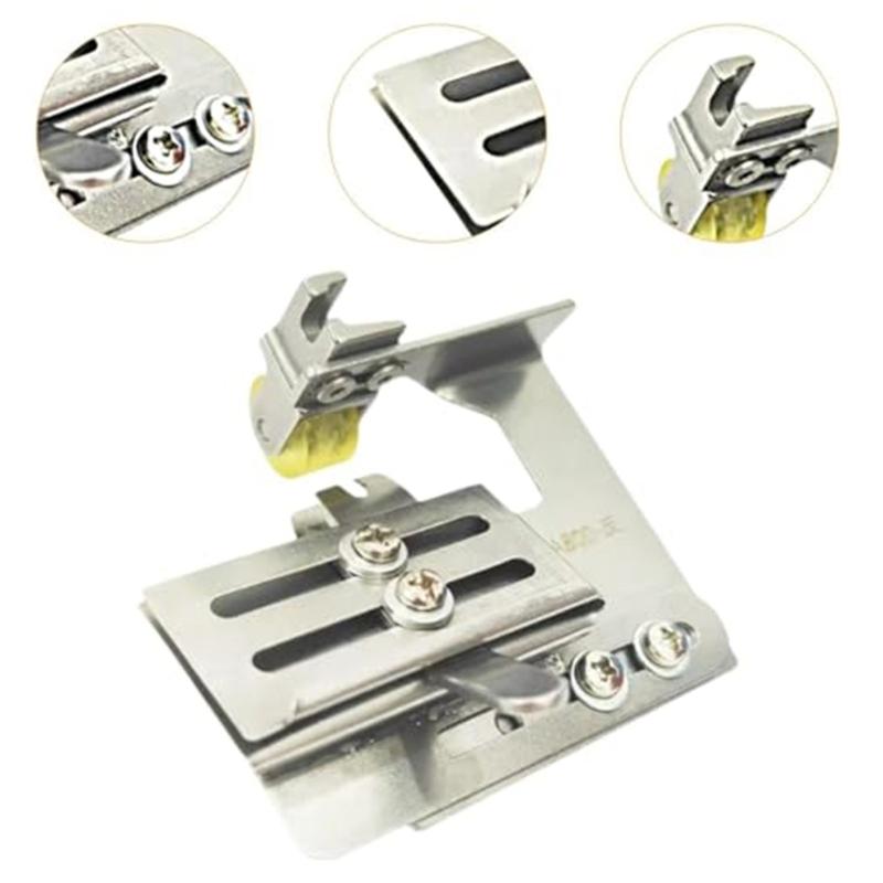 Steel Pleating Tool For Efficient Fabric Gathering On Home Sewing Machines