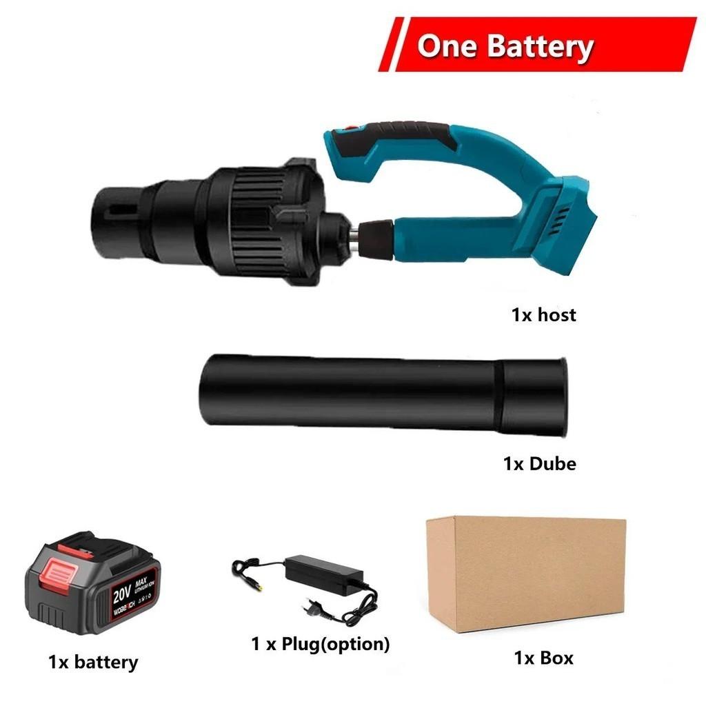 5500W Brushless Cordless Electric Leaf Blower Handheld Air Blower Dust Collector High Power Garden Cleaning Power Tools