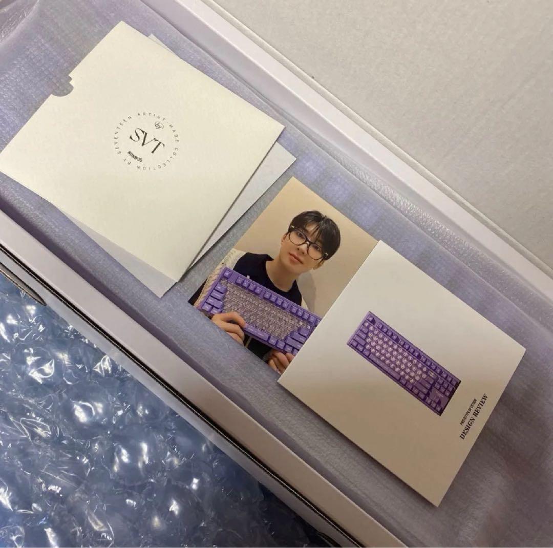 

[USED] SEVENTEEN Wonwoo Artist-Made Keyboard with Trading Card