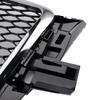 Chrome/Black Front Bumper Grill Grille 8R0853651B Fit Q5 2009-2012