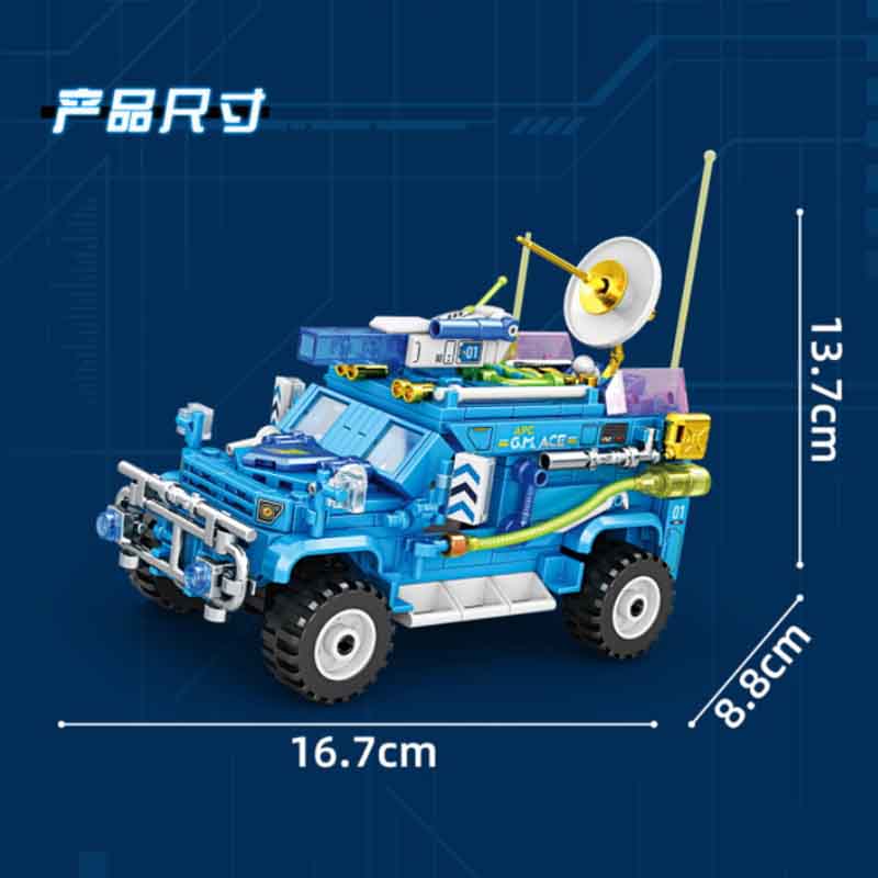 Moc Военный Авианосец Серия Модель Строительный Блок Танк Diy Разведывательный Транспорт Средство Детская Головоломка Игрушка Подарок на День Рождения