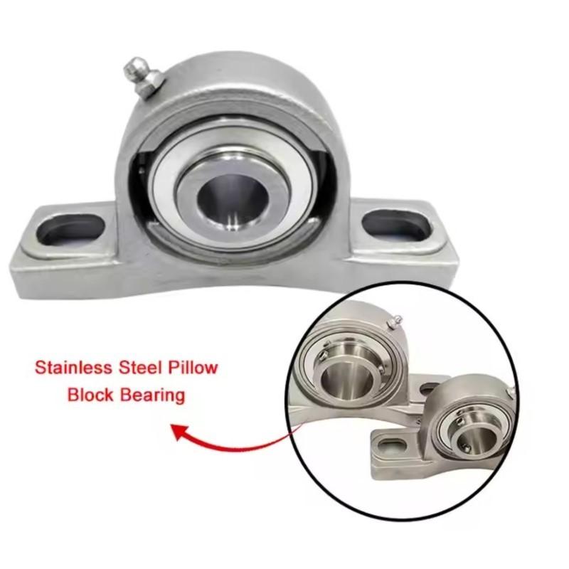 Stainless Steel Outer Spherical Bearing Belt Base SUCP201 UCP202 UCP203 204 SUCP205