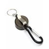 2026 1pc Retractable Pull Badge Reel ID Lanyard Name Tag Card Badge Holder Reels ABS Plastic Key Ring Chain Clips