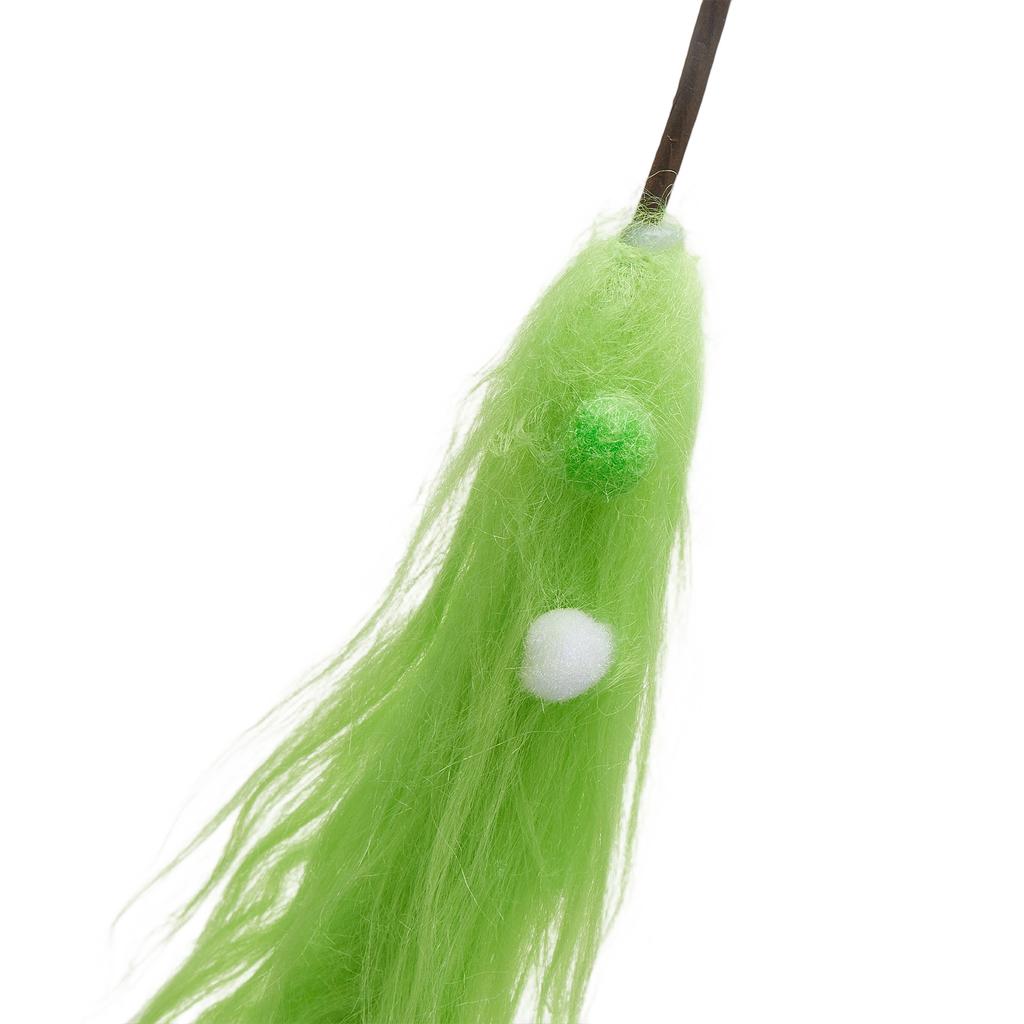 Festive Green Faux Fur Picks for Vase Christmas Tree Filler Branches Perfect for Party Centerpiece or Farmhouse Home