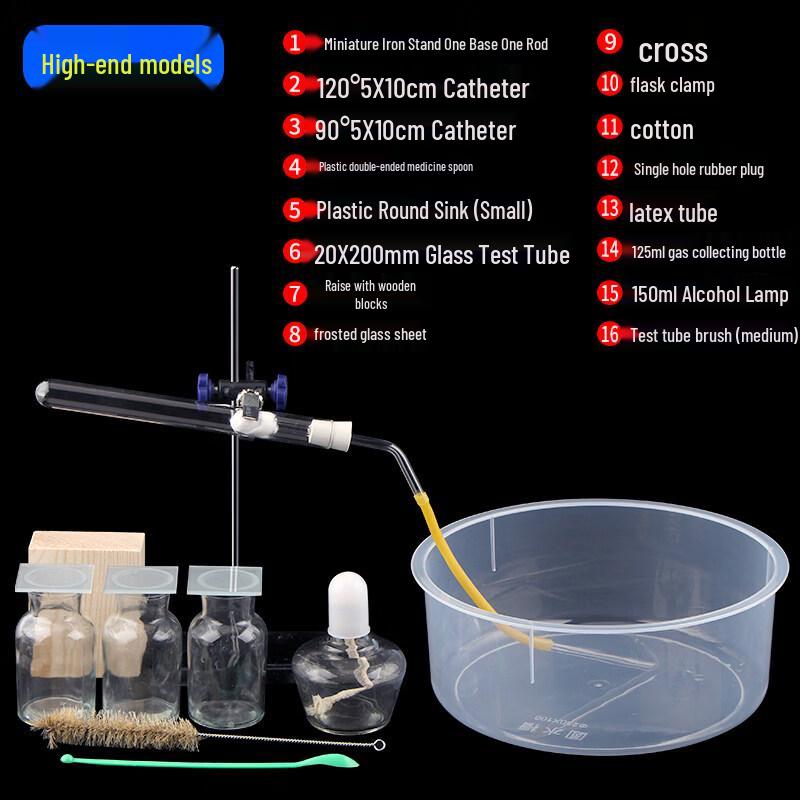 

Chemistry Gas Production Test Tube Set