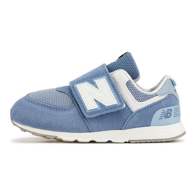 New Balance Toddler 574 Hook & Loop Mercury Blue White Casual Sneakers NW574FDG