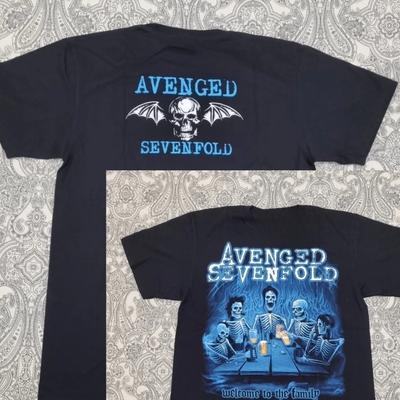 Avenged Sevenfold T Shirt Size Large Welcome To The Family Graphic Print New High-end Luxury Is for Both Men and Women Top Y2k