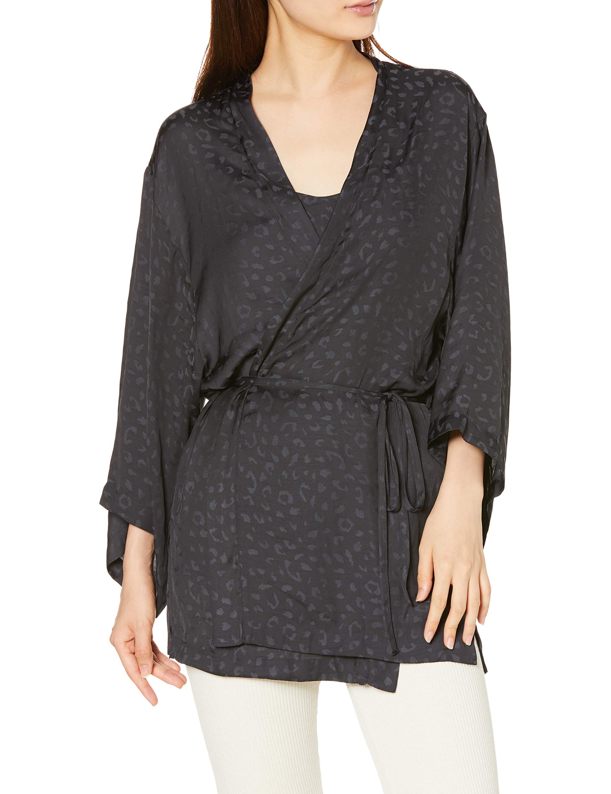 

Satin Leopard JQD Gown PWFT202829 NVY Japan F [Gelato Pique] Women s (FREE Size)