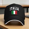 Summer Italia Italian Flag Vintage Baseball Cap  Hiking Fishing Casual CustomHip Hop Hats WoUnisex Unisex Dropshipping Baseball Caps