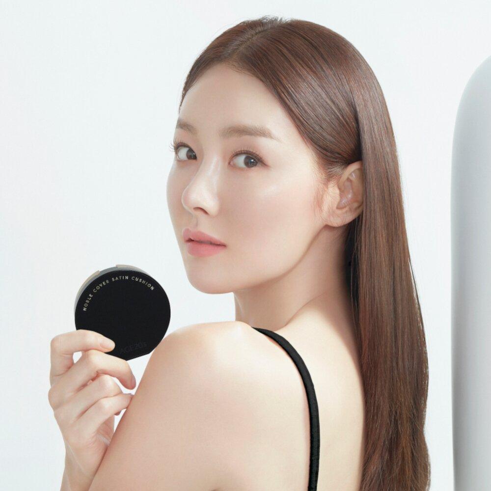 AGE20 s Noble Cover Satin Cushion (Original Product + Refill) No. 21 Neutral Ivory