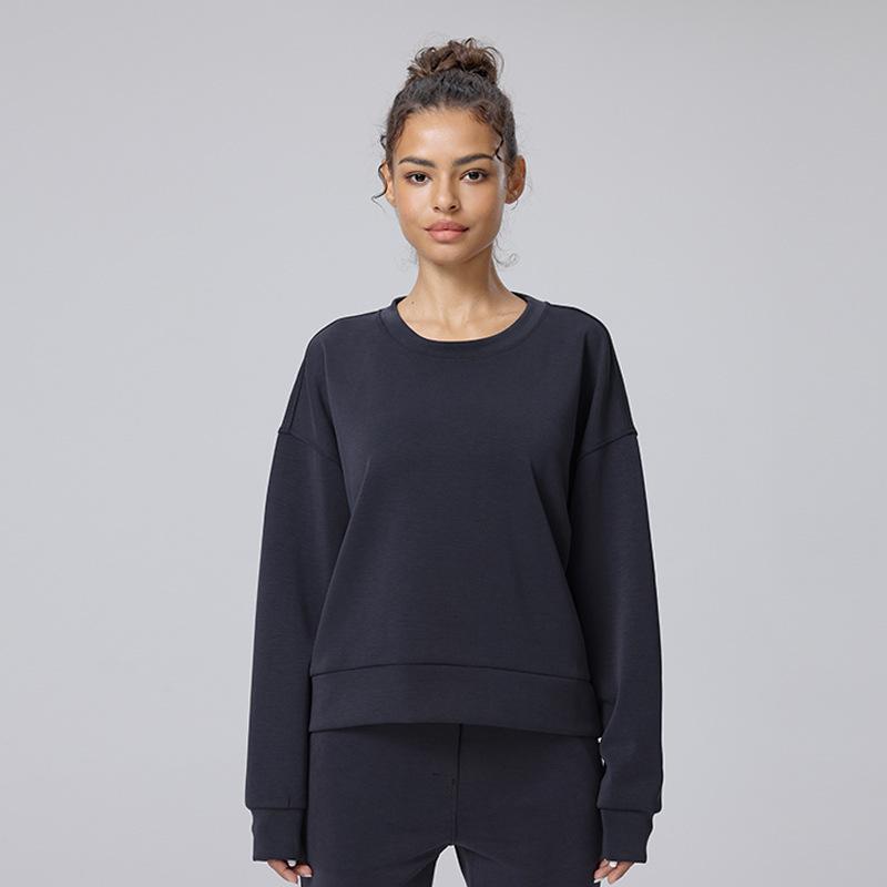 

Женский пуловер для йоги с длинным рукавом Softstreme - Повседневная толстовка на весну/осень Extra Large