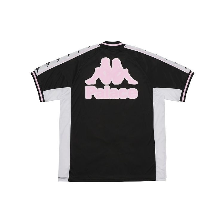 Palace x Kappa Jersey Black Unisex Tops P21KPES001