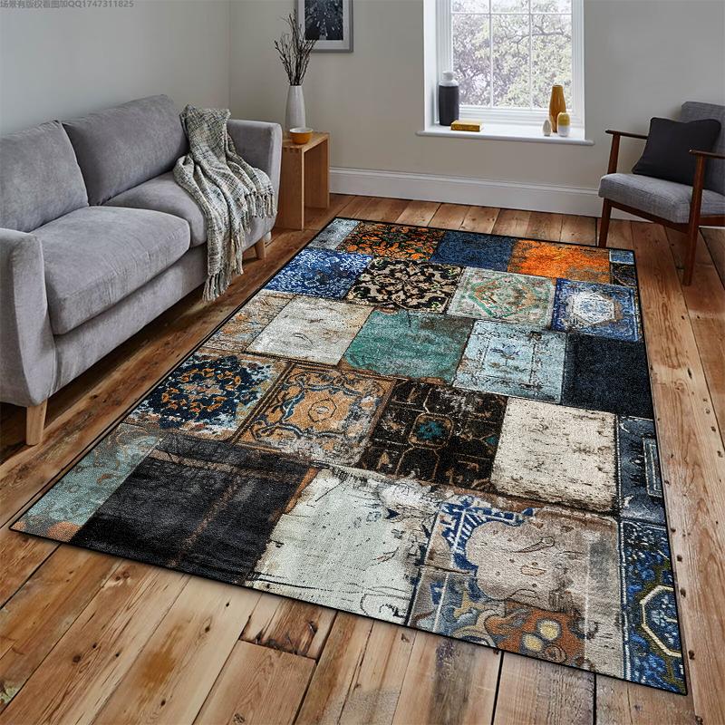 Geometric Carpet Living Room 200x300 Bedroom Carpet Large Area Rugs for Home Decoration Abstract Non-slip Sofa Custom Floor Mats