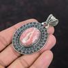 Rhodochrosite Pendant Gemstone Pendant Amazing Jewelry 925 Sterling Silver Pendant Handmade Jewelry Very Pretty Vintage Pendant Gift For Him