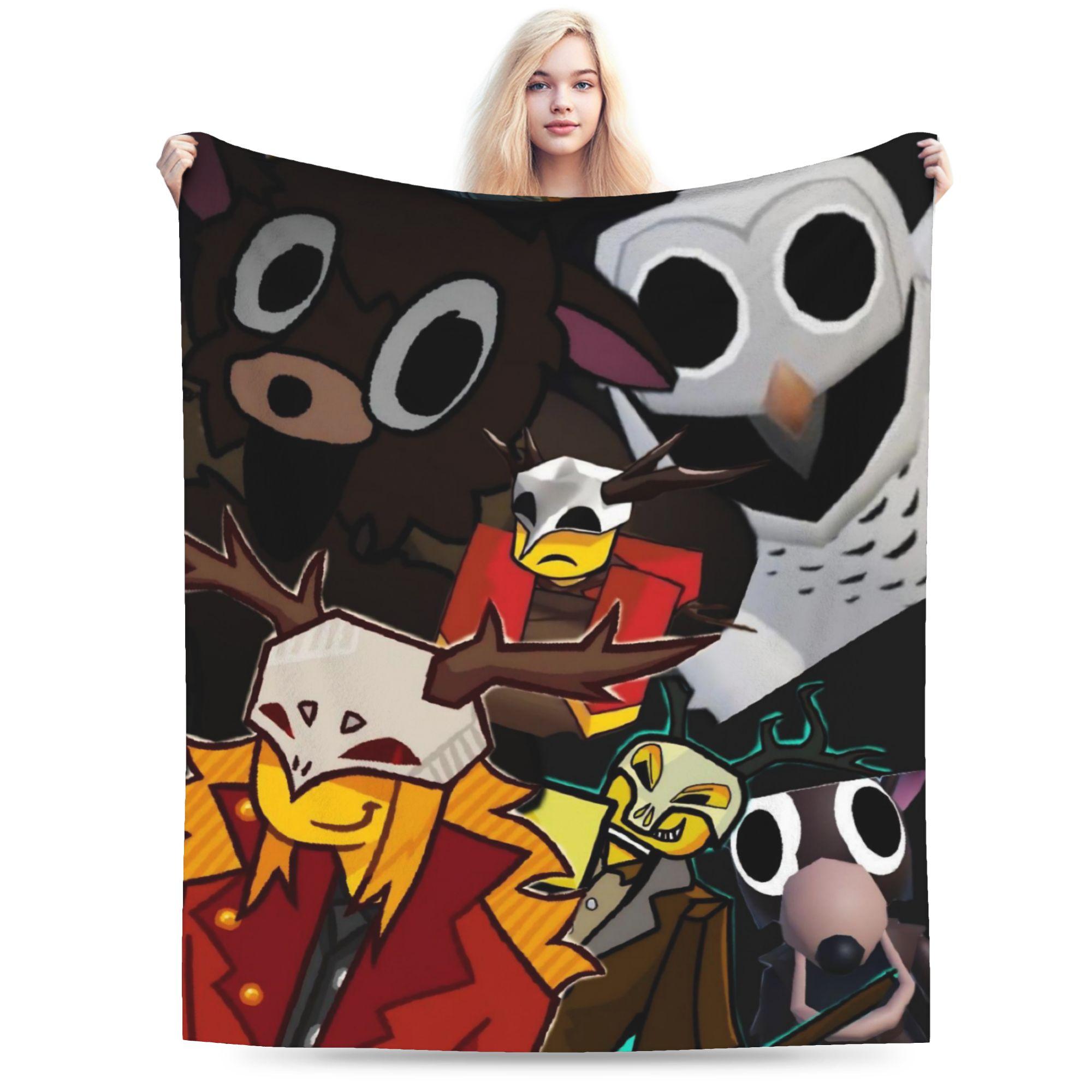 

99 Nights In The Forest Flannel Blanket Winter Warm Soft Throw Blanket for Child Living Room Funny Bedspread Sofa Bed Cover 75cmx90cm