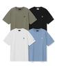 BEENTRILL Standard Hashtag Oversized Short Sleeve T-Shirt (Vintage Blue)