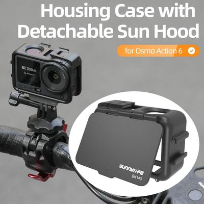 Detachable Expansion Protective Frame Housing Case for DJI Osmo Action 6 Action Camera Accessories
