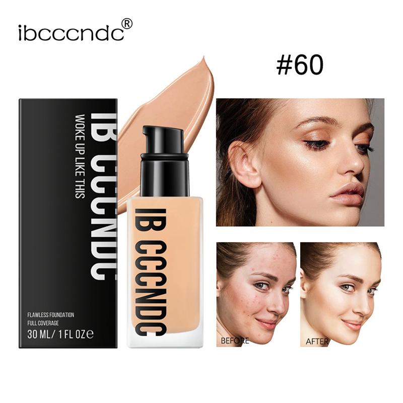 Immaculate Liquid Foundation Natural Concealer Clear Pervious Foundation Instant Dry To Fit The Base Makeup