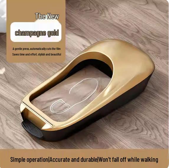 Automatyczna maszyna do nakładania ochraniaczy na buty obsługiwana stopą: Nowy model do ochrony podeszwy butów domowych