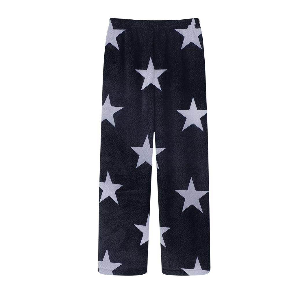 Women's Fashionable Loose Waistband Funny Casual Printed Casual Sports Pants Casual Pants